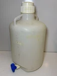 Nalgene 5.5 Gallon /20L Autoclavable Polypropylene Carboy With Spigot & Cap. Fixed Price $59.99.