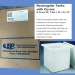 Tamco Nalgene Molded Poly Tank 12 6 7 Gallon Heavy-duty Lldpe Cover 14200. Fixed Price $383.33.