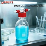 Lab Gas Bottle Washing 500 Ml Glassware GL45 Red Screw Cap. Fixed Price $32.99.