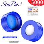5000X 9MM Screw Caps Pre-slit Ptfe&silicone Septa For 9-425 1.5ML-2ML Hplc Vials. Fixed Price $187.99.