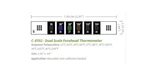112-PACK Forehead Thermometers (american Thermal Instruments C-8702-CF). Fixed Price $45.00.