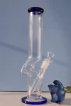Classic Straight Clear Hook Designed Glass Bong Ultimate And Water Pipes. Fixed Price $39.00.