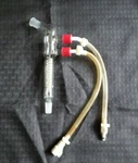 Chemglass 14/20 Reflux Coil Condenser 100MM (210MM Oal) W/ Hose, CG-1213-A-HC-01. Fixed Price $86.99.