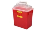 Bd Multiuse Nestable Sharps Container 6 Gal, Hinge Cap, Red (12EA/CS). Fixed Price $189.00.