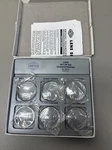 United Scientific LSTA38 Acrylic Demonstration Lens Set, 6 Pieces, 50MM. Fixed Price $15.00.