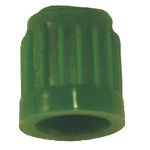 Milton Industries MIL438 VC8 Green Plastic Dome Cap - Box Of 100. Fixed Price $23.09.