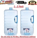Large Reusable 5 Gallon Water Bottle Jug Container Bpa Free Home Office Storage. Fixed Price $17.97.
