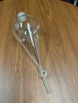 Kimax Kimble Pyrex Glass 29048-F 1000 Ml Separatory Funnel. New Open Box. Fixed Price $55.00.