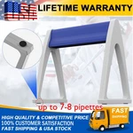 Lab Stand Plastic Linear Pipettor Holder Up 7-8 Micropipette Us. Fixed Price $18.89.