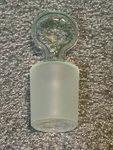 Chemglass CG-3000-08 Pennyhead Hollow Stopper Closed Bottom 45/50. Fixed Price $34.99.