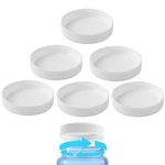 (6-PACK) 53MM Reusable Water Jug Caps Lids For & Gallon Bottles White Ppfood. Fixed Price $12.89.