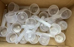 Lot Of 25 - National Measures Brand 32 Cc Clear Plastic Measuring Scoops. Fixed Price $12.49.