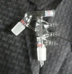 Kimble Kontes Glass 19/22 & 10/18 Short Path Distillation Head, 287110-0000. Fixed Price $129.99.