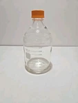 Pyrex 2L Round Media Storage Bottles, With GL45 Screw Cap. Fixed Price $39.95.