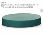 Qorpak CAP-00561 Thermoset Smooth With F217 Ptfe Liner, 38-400 Neck. Fixed Price $1300.00.