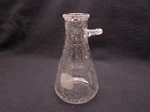 Corning Pyrex 250ML Glass Heavy Wall Graduated Filter Flask Sidearm 5340 Chipped. Fixed Price $8.99.
