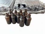 110 Pack Amber Glass Boston Round 30ML Bottles No Caps. Fixed Price $50.00.