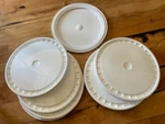 New Encore Food Grade 3.5 Gallon Lids Ez Off Peel Easy Pail White QTY-5. Fixed Price $12.00.