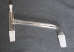 Corning Pyrex 24/40 10/30 Three-way Distillation Head Angled Adapter, 9060-24. Fixed Price $51.99.