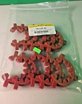 Chemglass CG-145-09 Brown Keck Clips 45/50 X10 New Stock CG14509. Fixed Price $33.95.