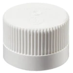 Five (5) Nalgene Polypropylene Closures 38-430 Finish (white). Fixed Price $10.00.