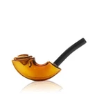 Grav Rocker Sherlock 5.5 Glass Pipe, Authorized Dealer, Smoking Amber. Fixed Price $39.99.