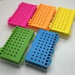 (5-PACK) Vwr 82024-454 Reversible Microtube Rack 0.2, 0.5, Or 1.5 Ml Tubes. Fixed Price $69.99.