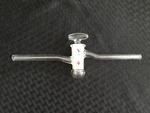 Ace Glass High Vacuum 6MM Single Oblique Hollow Stopcock Cup 13MM 8209-08. Fixed Price $164.99.