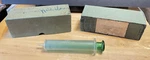 1950S? Eisele Green 30CC Glass Syringe Nashville, Tenn A936 Or 8936. Box. Fixed Price $12.00.
