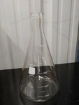 Corning Pyrex 4980-4L Erlenmeyer Flask Narrow Mouth Heavy Rim Graduated. Fixed Price $69.99.