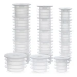 Juvale Medicine Bottle Adapter For Syringe - 45 Pack, 17/21/24 Mm, Clear. Fixed Price $14.50.