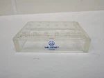 Nalgene 6730-0050 Acrylic Beta Radiation Shield Microcentrifuge Tube Rack 0.5ML. Fixed Price $49.99.