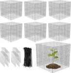 Small Wire Plant Protectors Mesh Cage 6 Pack 12X12 Inch. Fixed Price $29.84.