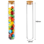 Borosilicate Glass Tubes With Cork Stoppers. Fixed Price $42.39.