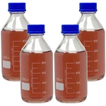 1000ML Glass Round Media Storage Bottles With GL45 Screw Cap, Borosilicate Gl.... Fixed Price $46.46.
