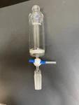 Quark Glass Peptide Synthesis Vessel 250 Ml With 3 Way Stop Cock. Fixed Price $204.60.