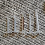 Vintage Lab Glass Graduated Cylinder Hex Base Pyrex Exax Kimax Usa Made Lot. Fixed Price $29.00.
