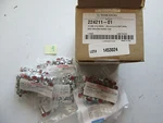 1000 Wheaton 224211-01 11MM E-z Seal (aluminum) Natural Teflon Red (267-2). Fixed Price $75.00.