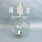 Ace Glass Neck Round Bottom Flask 2L 45/50 Cn 24/40 Sn. Fixed Price $175.00.