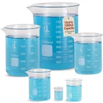 Karter Scientific, 3.3 Boro, Griffin Low Form, Glass Beaker Set - 6 Sizes 10ML. Fixed Price $26.04.