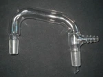 Chemglass 14/20 75 Connecting Distillation Adapter W/ Vacuum Connection. Fixed Price $36.74.