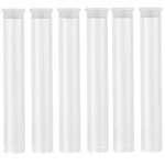 6 Pcs Clear Pvc Acrylic Tubes Caps Empty Packaging Bead Craft Storage. Fixed Price $22.91.