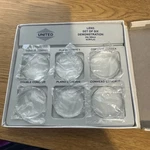United Scientific Acrylic Demonstration Lens Set, 6 Pieces, 50MM. Fixed Price $15.00.
