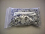 Flurotec 100 West Daikyo 20MM Serum Vial Stoppers Lot Snap On Rubber 1Z. Fixed Price $19.99.