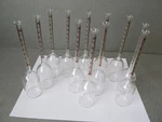 Lot Of 12 Kimble Chase Kimax Babcock Bottles 8% Milk Test ***unused-?. Fixed Price $100.00.