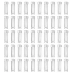 50 Pieces Ml Plastic Vials With Screw Caps Lab Sample Lids Plast.... Fixed Price $12.77.