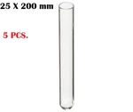 Pcs, Kimble Reusable Unmarked Culture Tube 25MM X 200 75 Ml. Fixed Price $10.00.