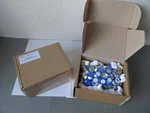 Nib 2X 100-COUNT Thermo Scientific Vial Caps Crimp With Septa 20MM. Fixed Price $50.00.