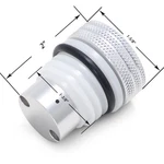 Cafe Racer Aluminum Smooth Top Pop Up Gas Cap Villain Tank Chopper West. Fixed Price $27.76.