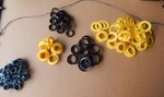 New Lot Of Thomas & Betts Bushings 3210/3214 Plus Yellow Mm. Fixed Price $6.83.